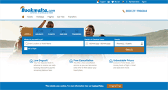 Desktop Screenshot of bookmalta.com